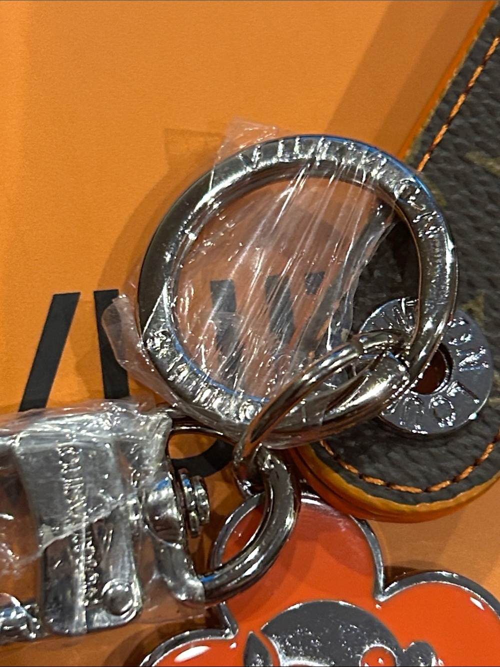Leather Key Charm - Picture 3 of 6
